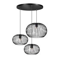 ETH Draad hanglampWire 2 3-lichts zwart - 05-HL4415-30
