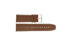 Horlogeband Jacques Lemans 1-1645D Leder Bruin 26mm