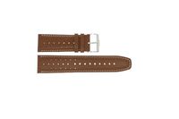 Horlogeband Jacques Lemans 1-1645D Leder Bruin 26mm - thumbnail