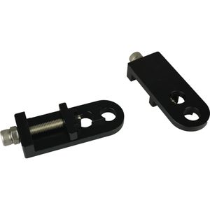 VWP kettingspanner cnc alu voor 3/8"as black (p/2)
