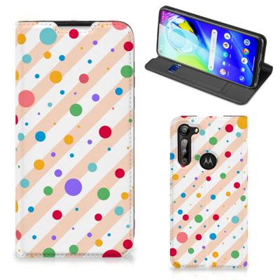 Motorola Moto G8 Power | Hoesje met Magneet | Dots