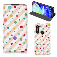 Motorola Moto G8 Power | Hoesje met Magneet | Dots