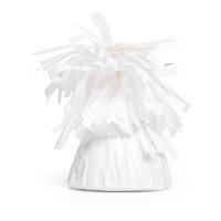 Globos Folie ballongewicht wit, 170gram