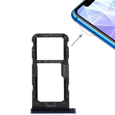 SIMKAARTHOUDER voor Huawei P Smart +/Nova 3i (blauw)