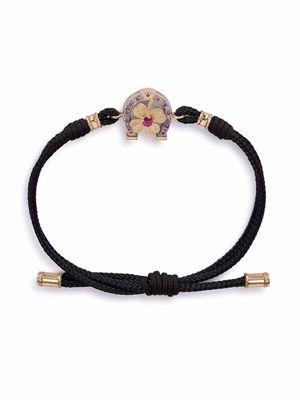 Dolce & Gabbana bracelet à breloque Good Luck - Blanc