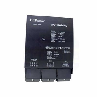 Leddriver constante Spanning 3 kanaals dimbaar 24V max 100W 860164