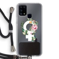 Venus: Samsung Galaxy M31 Transparant Hoesje met koord Venus: Samsung Galaxy M31 Transparant Hoesje met koord
