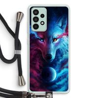Where Light And Dark Meet: Samsung Galaxy A52s 5G Transparant Hoesje met koord