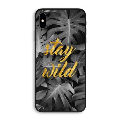 Stay wild: iPhone XS Max Biologisch afbreekbaar hoesje