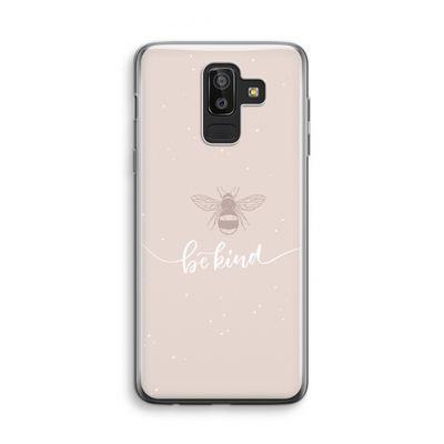 Be(e) kind: Samsung Galaxy J8 (2018) Transparant Hoesje