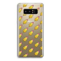 Waterijsjes: Samsung Galaxy Note 8 Transparant Hoesje