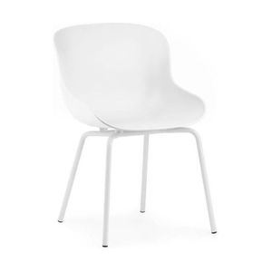 Normann Copenhagen Hyg eetkamerstoelstoel staal White