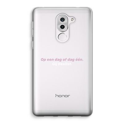 gij beslist: Honor 6X Transparant Hoesje
