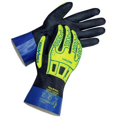 HexArmor 6070808 rubiflex S XG27BI Chemicaliënhandschoen Maat (handschoen): 8 EN 388:2016, EN 374-1:2016 ISO 374-1:2016 1 paar