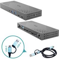i-tec I-TEC USB3.0/USB-C/TB 3x4K Dock G2 PD100 USB-C dockingstation - thumbnail