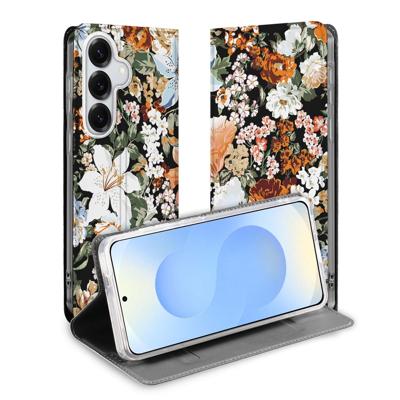 Samsung Galaxy S26 | Standcase | Hoesje Dark Flowers