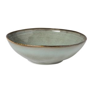 Diep bord Toscane - lichtgroen - ø19 cm