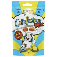 Catisfactions Mix Zalm & Kaas kattensnacks 60 gram