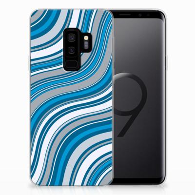 Samsung Galaxy S9 Plus | TPU bumper | Waves Blue