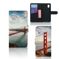 Alcatel 1B (2020) | Flip Cover | Golden Gate Bridge