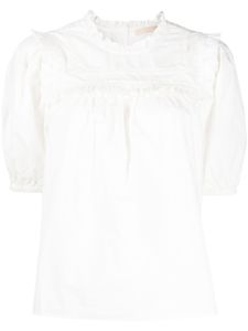 Ulla Johnson blouse Adeline - Blanc