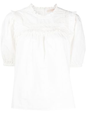 Ulla Johnson blouse Adeline - Blanc