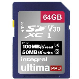 Integral Ultima Pro 64GB  V30 100/50 mb/s