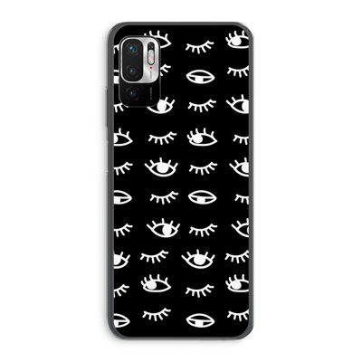 Eye pattern #3: Xiaomi Redmi Note 10 5G Transparant Hoesje