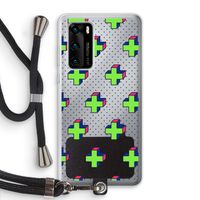 8-bit N°10: Huawei P40 Transparant Hoesje met koord