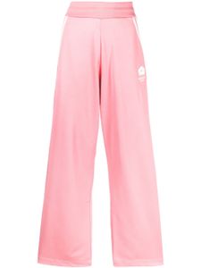 Kenzo pantalon de jogging à rayures latérales - Rose