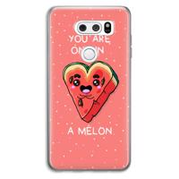 One In A Melon: LG V30 Transparant Hoesje