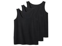 esmara Set van 3 dames hemden - Plus size (Zwart, XL (48/50))