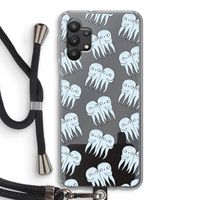 Octopussen: Samsung Galaxy A32 5G Transparant Hoesje met koord Octopussen: Samsung Galaxy A32 5G Transparant Hoesje met koord