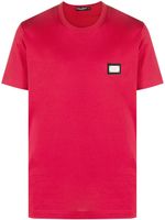 Dolce & Gabbana t-shirt DG Essentiels à col rond - Rouge