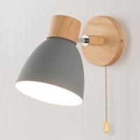 Yadiel - Scandinavische Hangende Wandlamp Van Hout - thumbnail