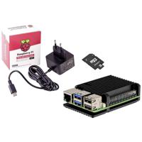 Joy-it Embedded Pi5 Kit Raspberry Pi 5 B 4 GB 4 x 2.4 GHz Incl. behuizing, Incl. netvoeding, Incl. Noobs OS