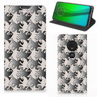 Motorola Moto G7 | G7 Plus Hoesje maken Salamander Grey - thumbnail