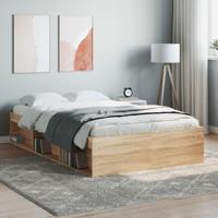 Bedframe sonoma eikenkleurig 120x190 cm