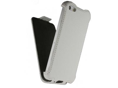 Mobilize Mobilize Slim Flip Case Apple iPhone 5/5S/SE White
