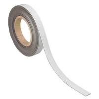 Magneetband maul beschrijfbaar 10mx20mmx1mm wit