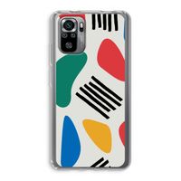 Illustratieve pop 1: Xiaomi Redmi Note 10S Transparant Hoesje