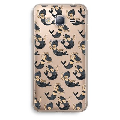 Zeemeermin: Samsung Galaxy J3 (2016) Transparant Hoesje