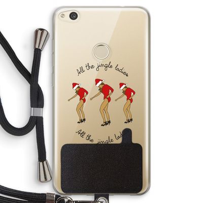 Jingle Ladies: Huawei Ascend P8 Lite (2017) Transparant Hoesje met koord