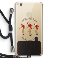 Jingle Ladies: Huawei Ascend P8 Lite (2017) Transparant Hoesje met koord