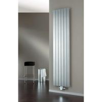 Design Radiator HSK Alto | 46.4x200 cm | CV radiator | Zij aansluiting | 1020 watt | Zilver