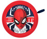 Spider-Man fietsbel 55 mm rood - thumbnail