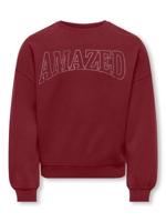 Kids ONLY winter sweater meisjes - paars - KogKiki - oversize fit Kids ONLY winter sweater meisjes - paars - KogKiki - oversize fit