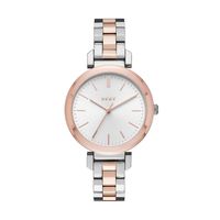 DKNY horlogeband NY2585 Staal Bi-Color 10mm