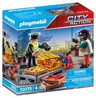 PlaymobilÂ® City Action 70775 cargo douanecontrole - thumbnail