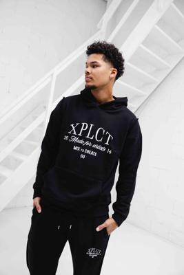 XPLCT Carbon Hoodie Heren Zwart - Maat XL - Kleur: Zwart | Soccerfanshop